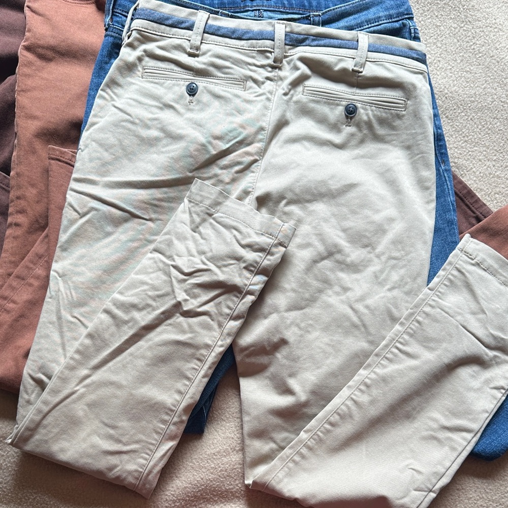 Express Men's Jeans/Chino Bundle - Skinny and Athletic Slim - Picture 4 of 13